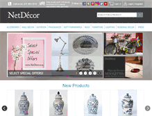 Tablet Screenshot of netdecor.co.za